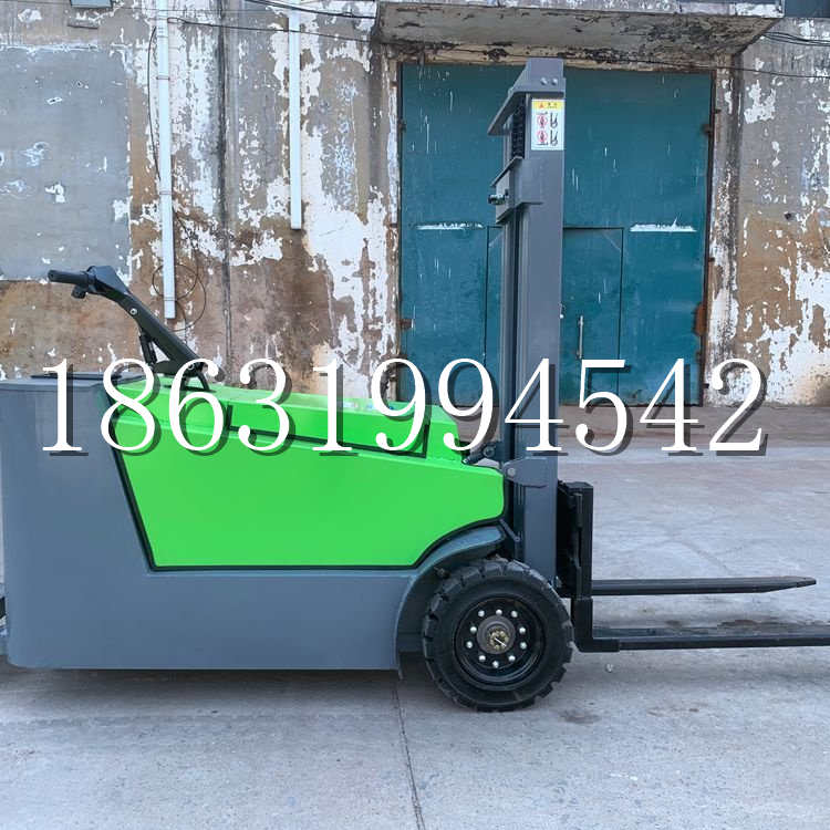 呼和浩特市小型电动叉车1吨2吨步行站驾式电瓶堆高充电装卸车液压升降车铲车